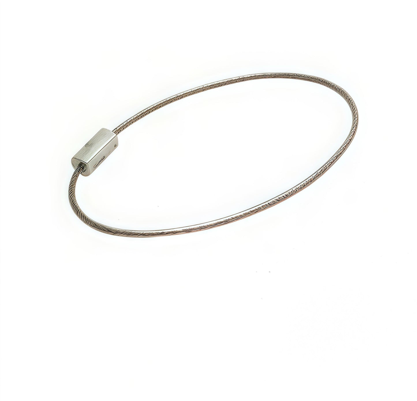 TWISTED LOCKING STEEL WIRE SLAVE COLLAR