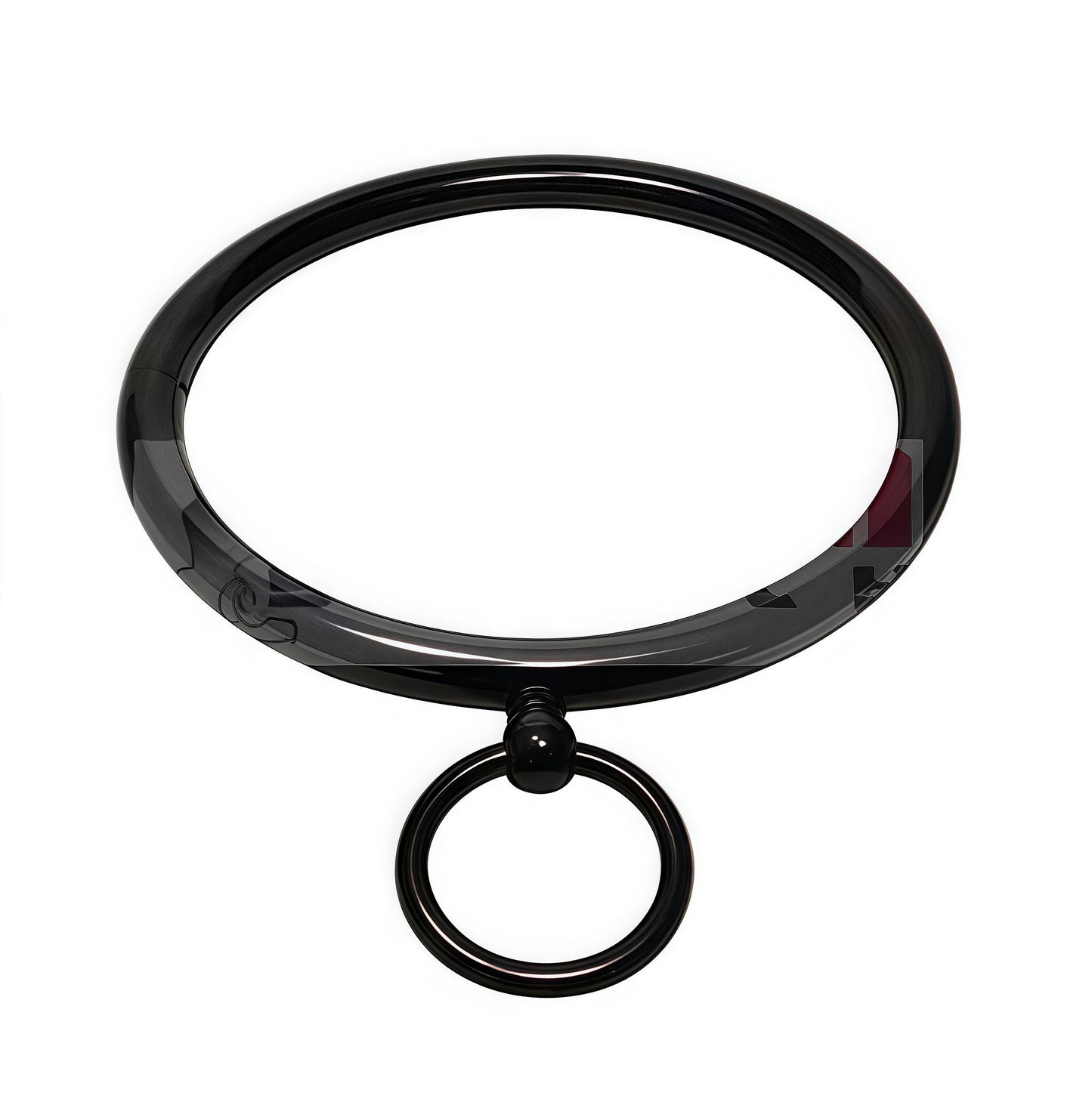 ROUND SLAVE COLLAR IN BLACK EDITION