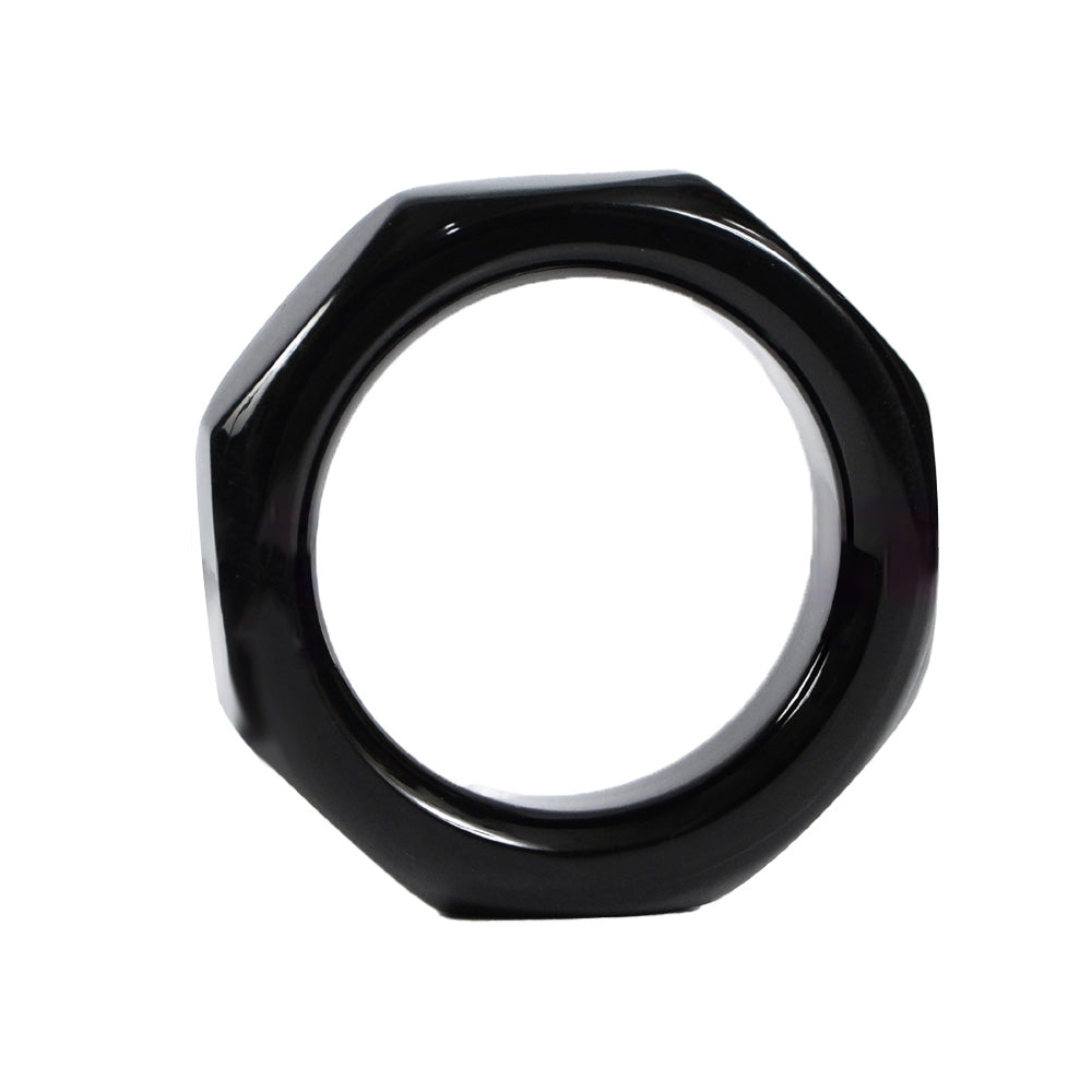 Black Cock and Glan Ring – Sleek Design for Maximum Pleasure and Support