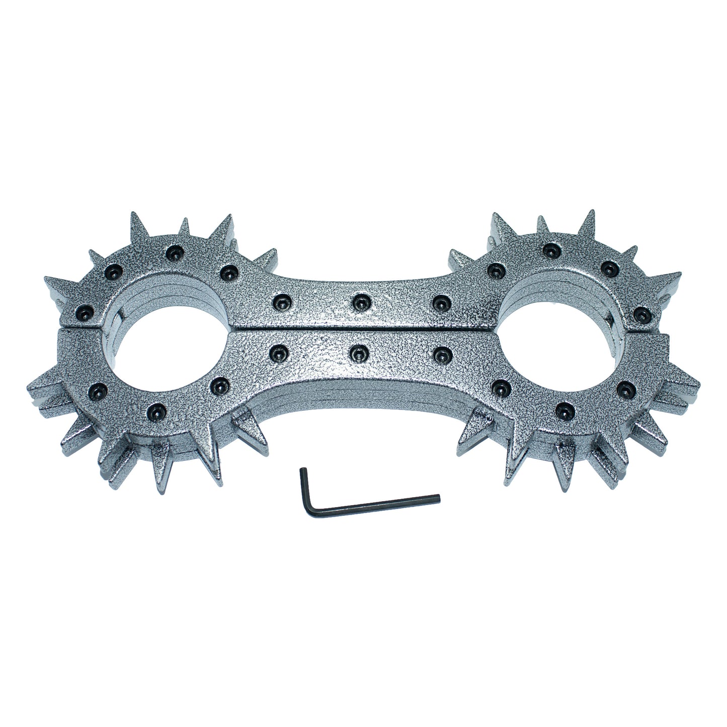 Spiked Aluminum Handcuffs – Bold Restraints for Intense BDSM Play