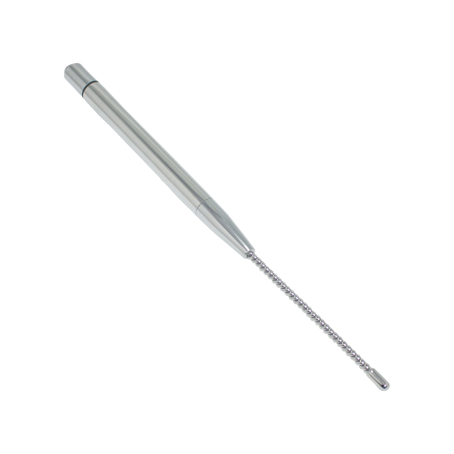 Stainless Steel Twisted Vibrator – Unique Design, Powerful Stimulation