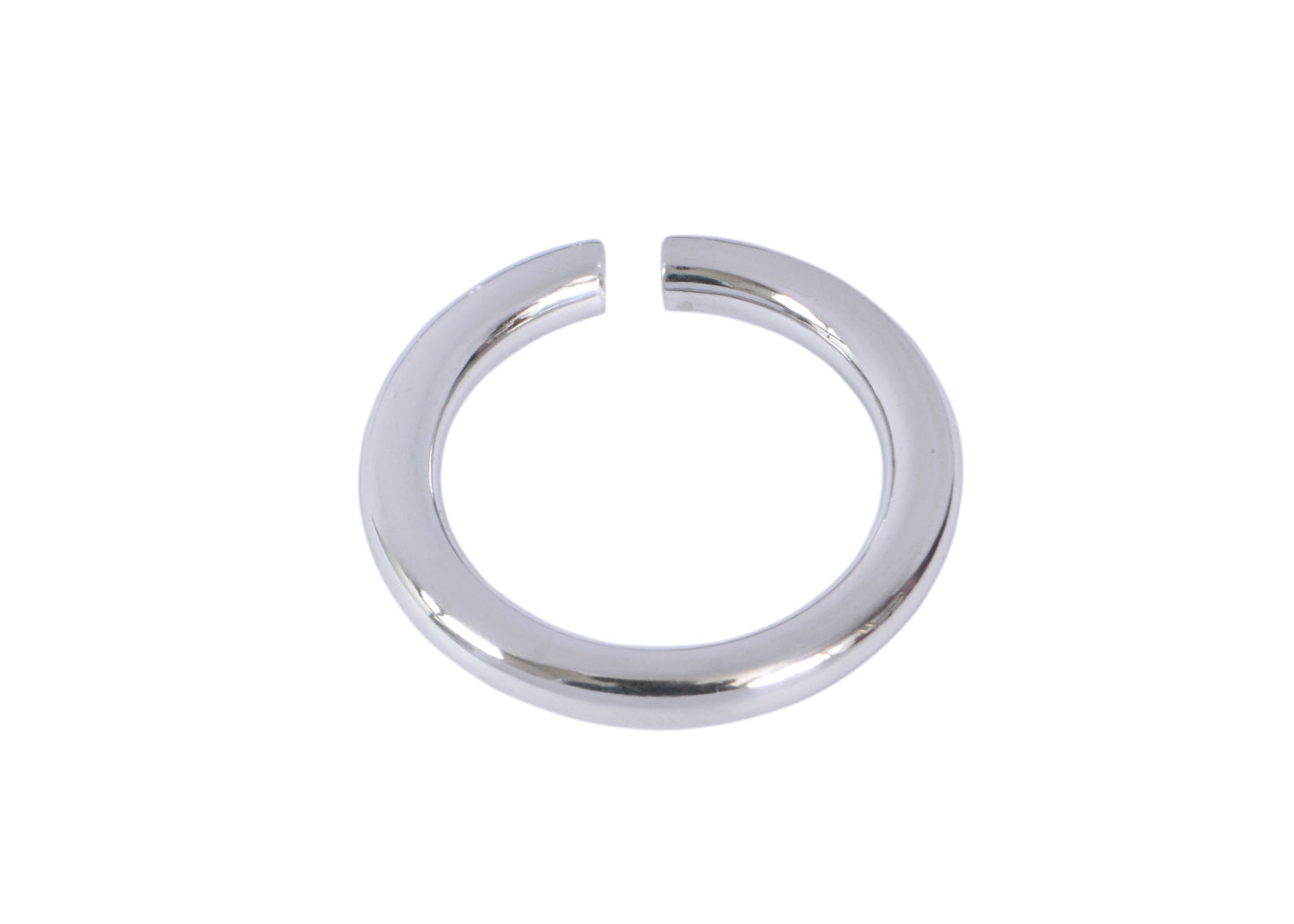 STEEL COCK RING WITH OPENING INTIMATE