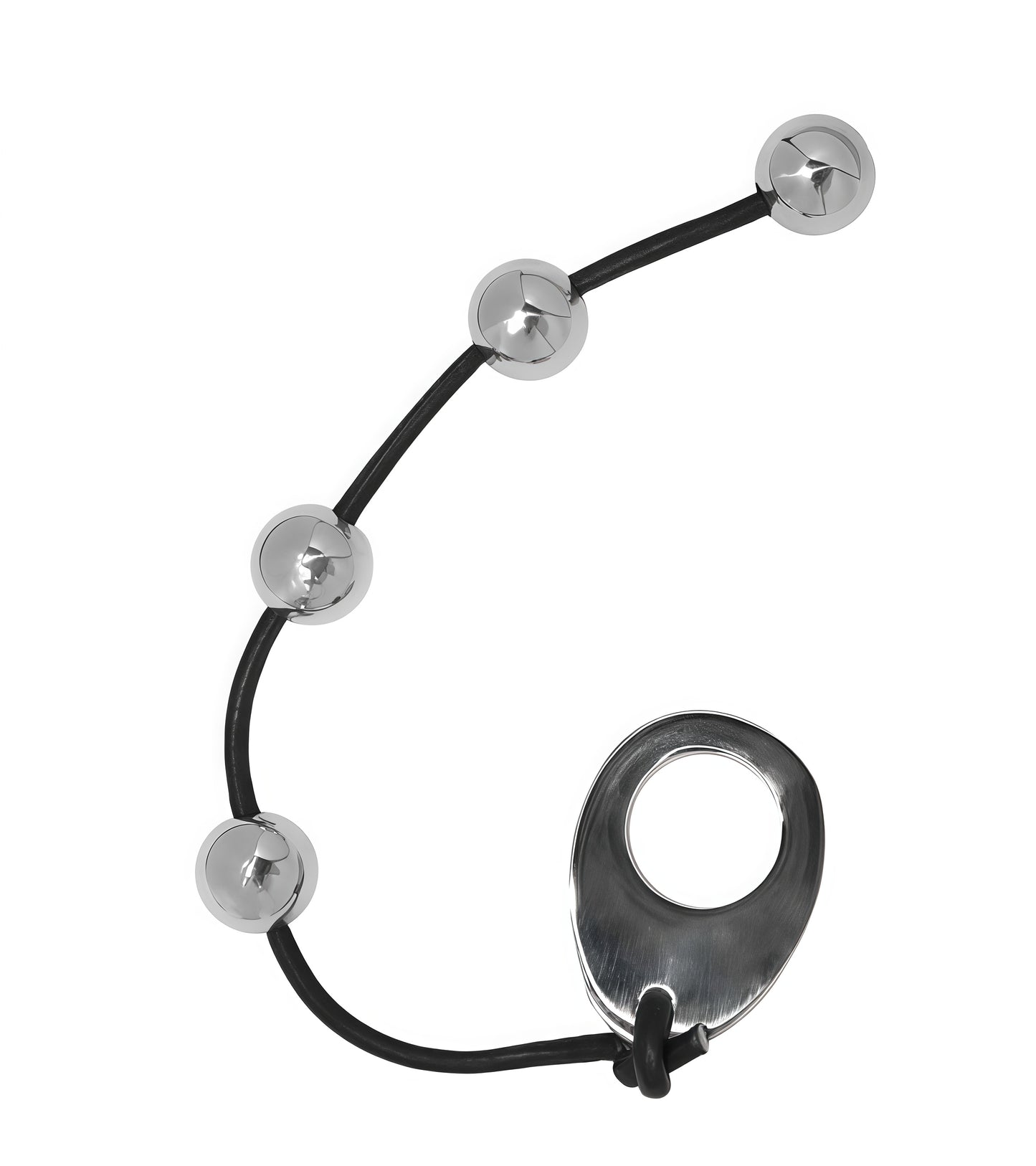 Heavy Steel Anal Bead – Precision Weight for Intense Anal Play