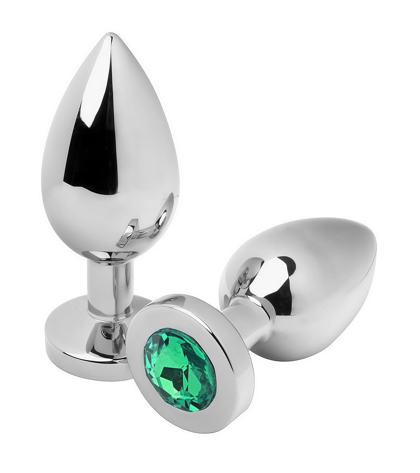 POLISHED JEWELED BUTT PLUG