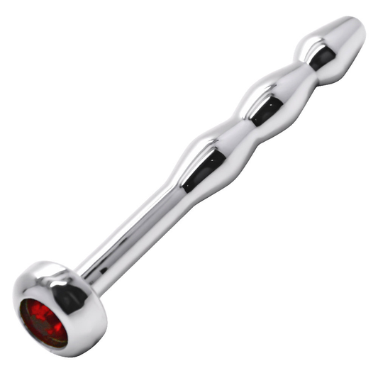 JEWELED ROSE PENIS PLUG