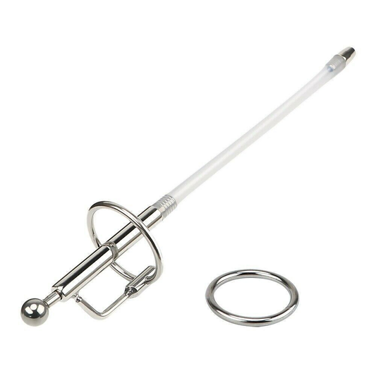 FLEXIBLE URETHRAL DILATOR WITH SPARE TUBE
