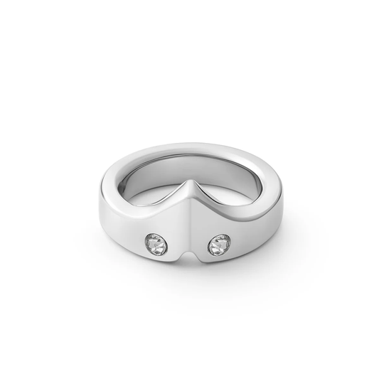 CROWN RING WITH DIAMONDS