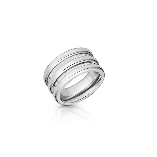 THREE WAVE ROUND COCK RING
