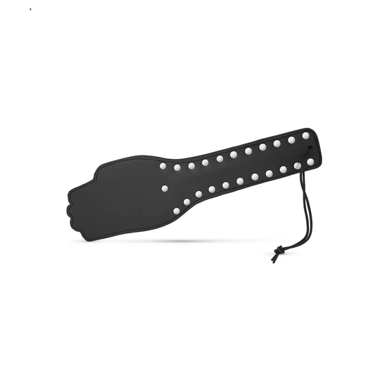 LEATHER PADDLE HAND SHAPED