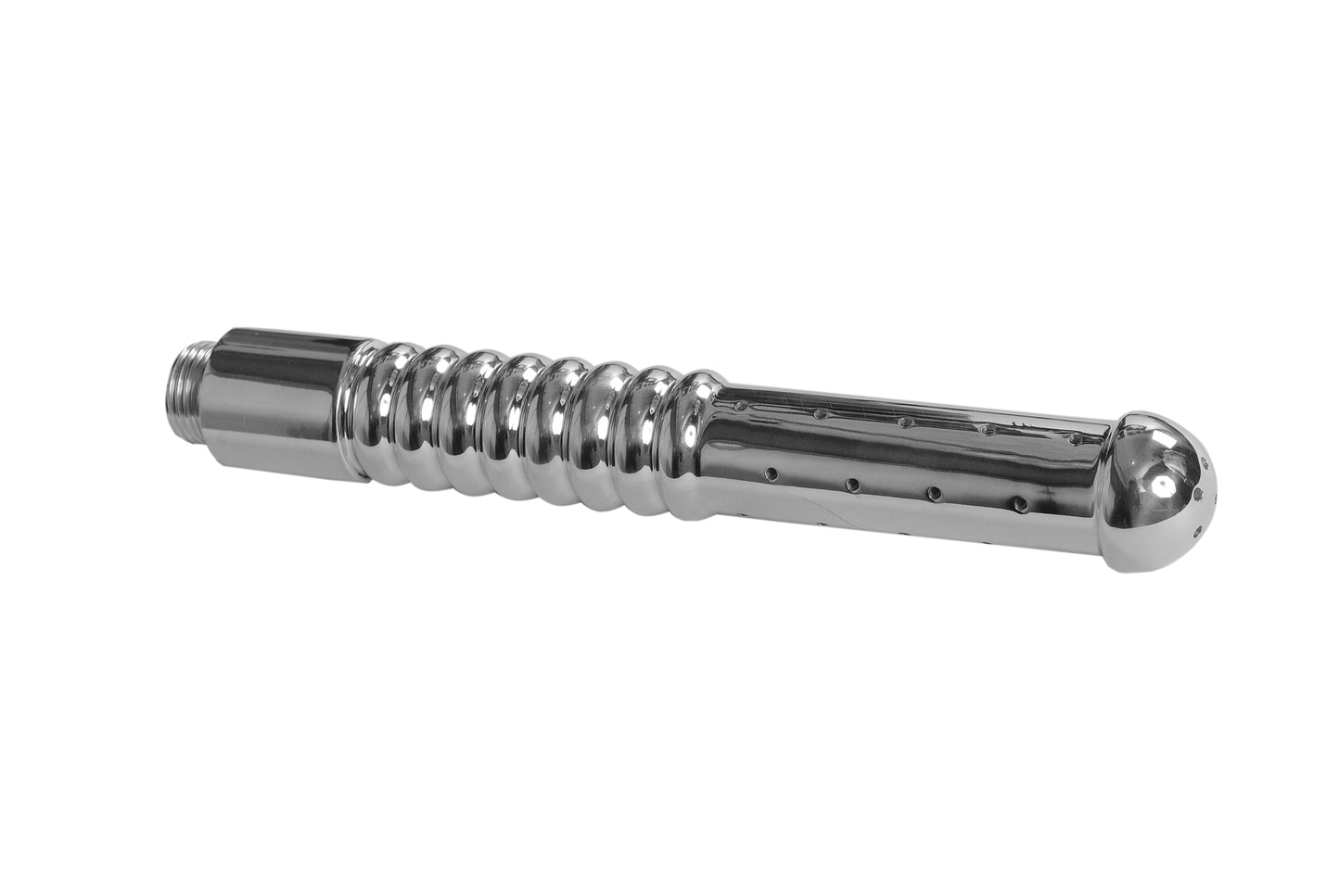 SIDE DRILLED RIBBED DOUCHE NOZZLE