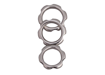 FLOWER SHAPED GLEN & DONUT RING