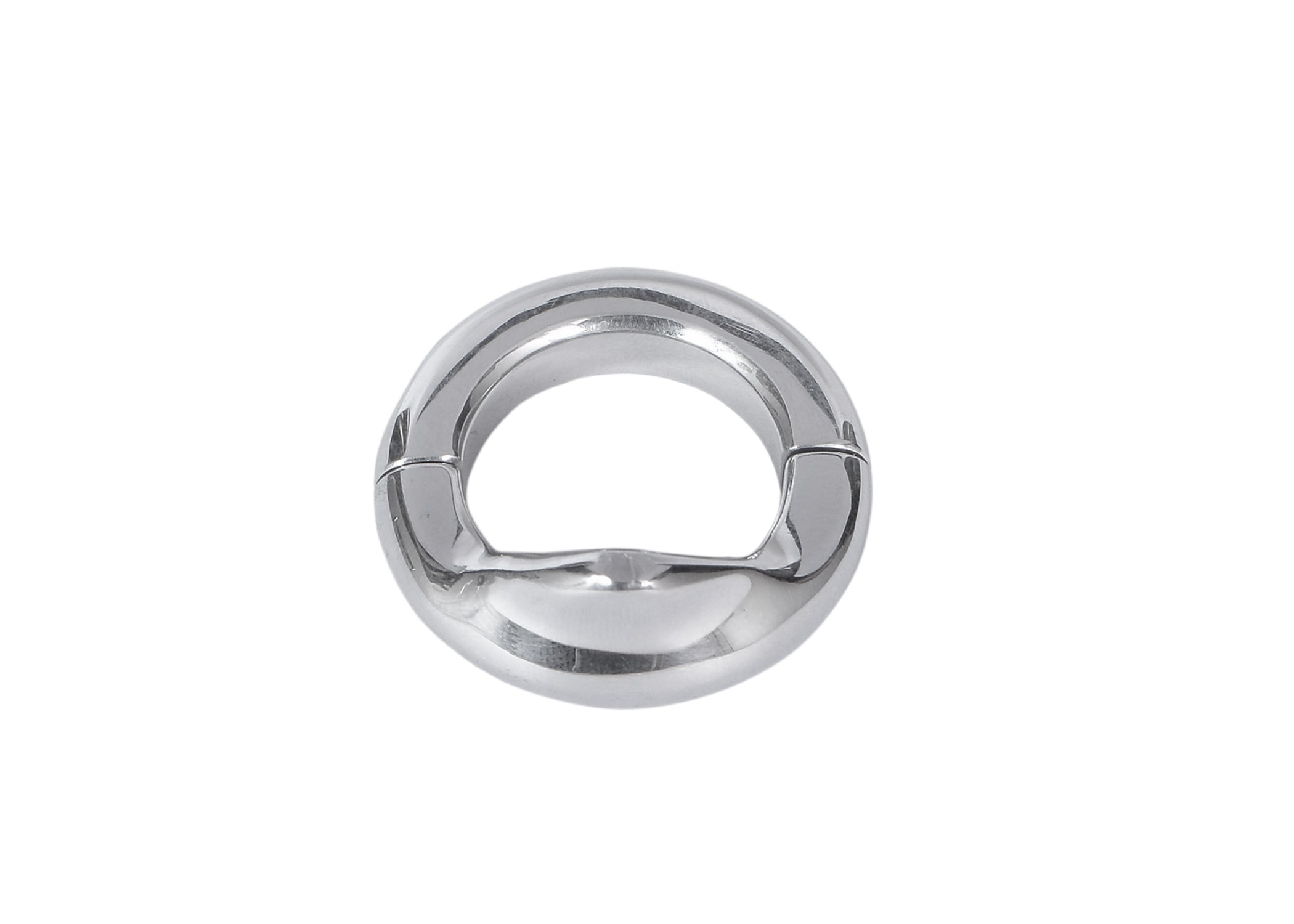 2-Piece Crown Head Glan Ring – Elegant Stainless Steel Accessory for Unique Stimulation