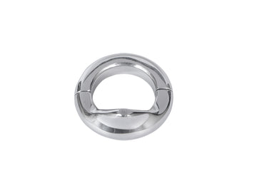 2-Piece Crown Head Glan Ring – Elegant Stainless Steel Accessory for Unique Stimulation