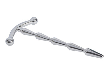 T STYLE RIBBED PENIS PLUG