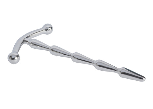 T STYLE RIBBED PENIS PLUG