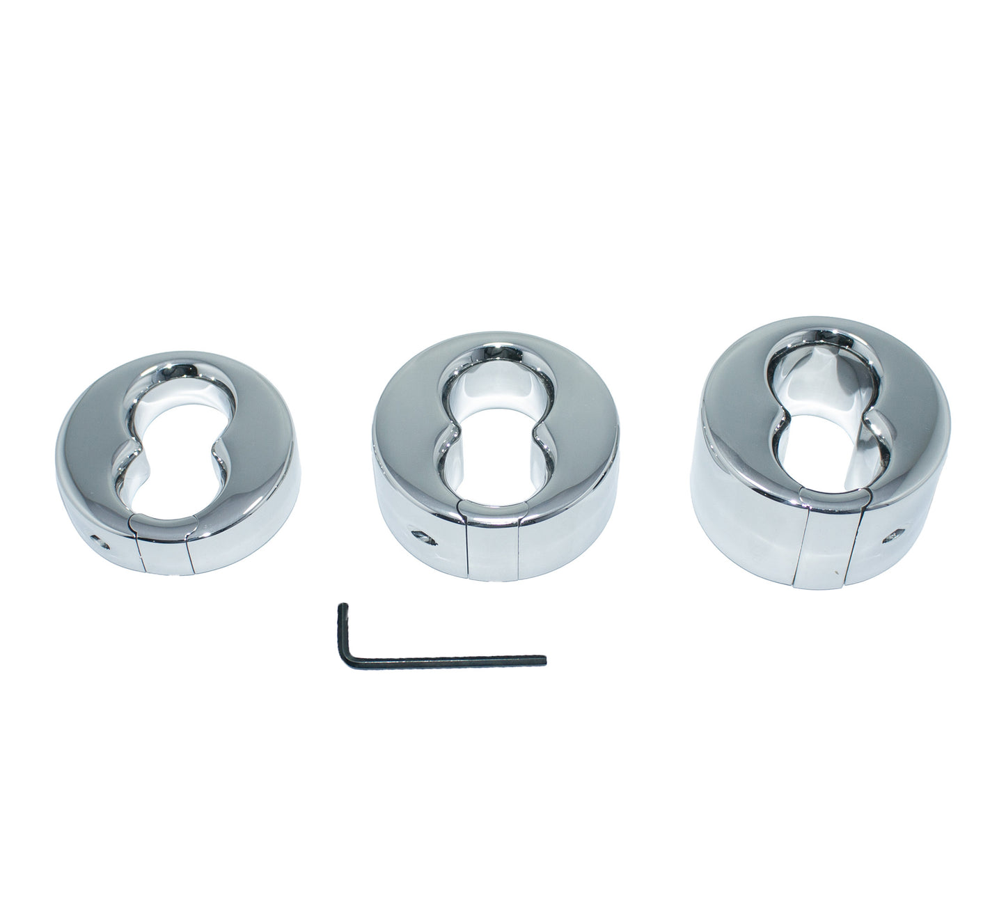 Double Testicle Weight Ball Stretcher – Stainless Steel | Intense Stretching for Advanced Stimulation