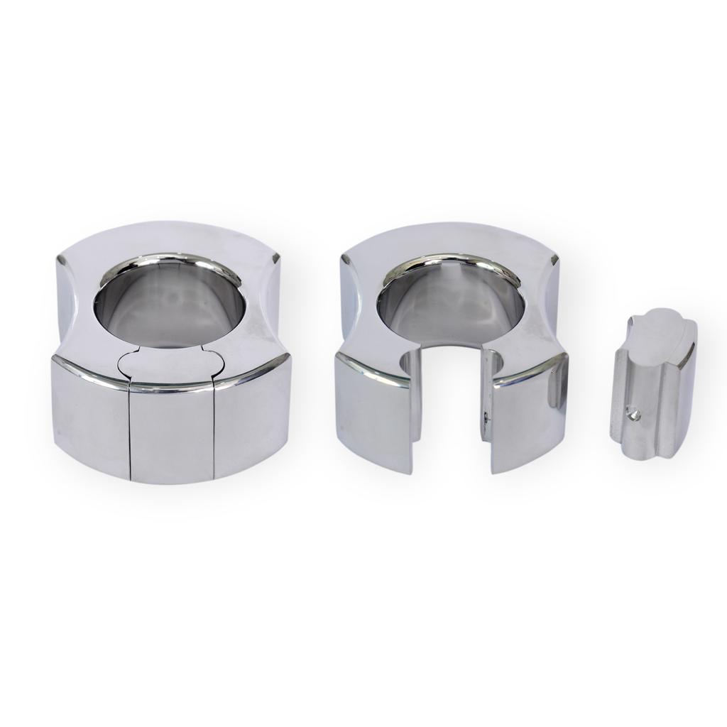 TitanLock Ball Stretcher – Solid Clamp Edition | Ultimate Weight for Advanced CBT