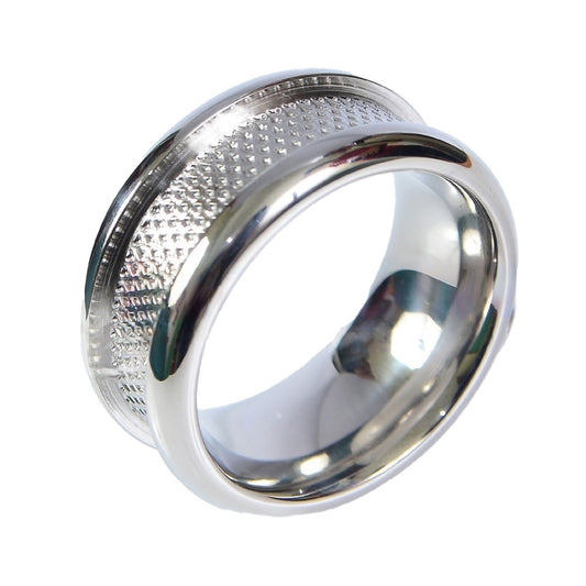 NEW BELOWED RING WITH HARSHNESS IN MIDDLE