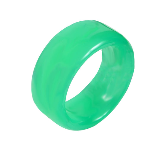 Green Plastic Cock and Glan Ring – Vibrant and Comfortable Support for Enhanced Pleasure