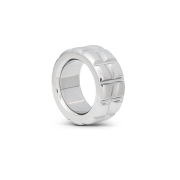 Wide Stainless Steel Cock and Glans Ring – BDSM Design for Comfort, Control, and Sensory Stimulation