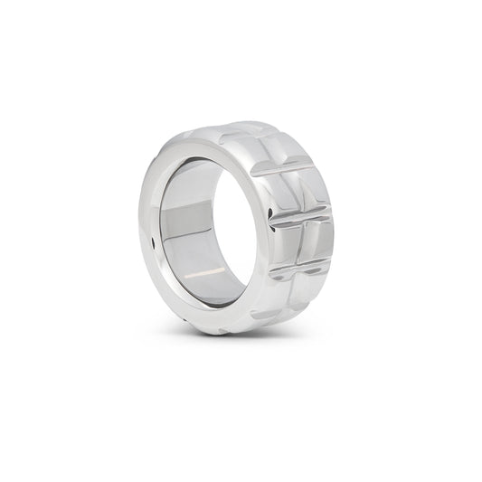 Wide Stainless Steel Cock and Glans Ring – BDSM Design for Comfort, Control, and Sensory Stimulation