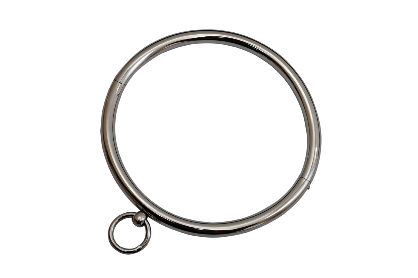 Round Bar Slave Collar with O-Ring – Minimalist Design with Maximum Restraint Options