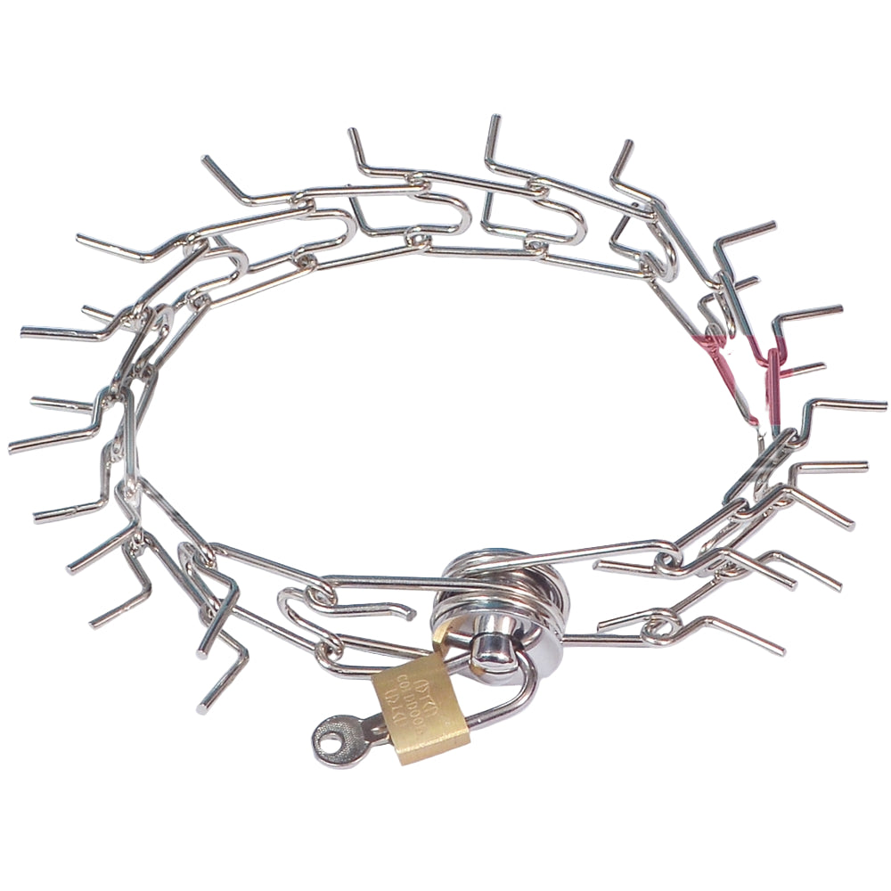 STEEL WIRE SPIKED COLLAR