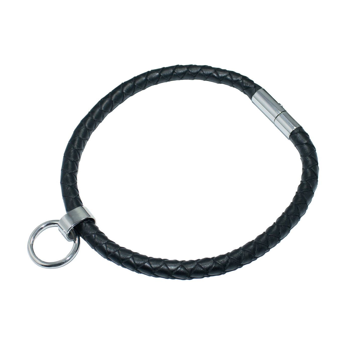 Premium Adjustable Leather Slave Collar – Elegant, Durable, and Comfortable for BDSM Play