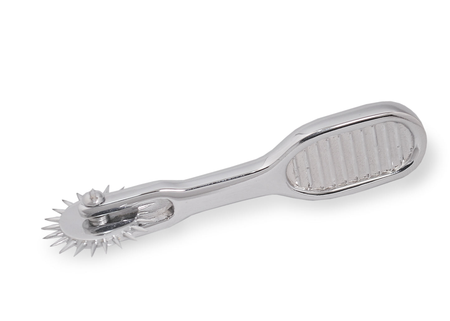 Thumb Pinwheel – Compact Stainless Steel Sensation Play Tool for Precise BDSM Stimulation