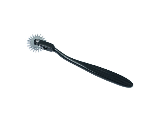 Single Header Pinwheel – Precision Stainless Steel Sensation Play Tool for BDSM Exploration