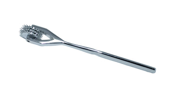 Triple Header Pinwheel – Stainless Steel BDSM Sensation Play Tool for Intense Stimulation