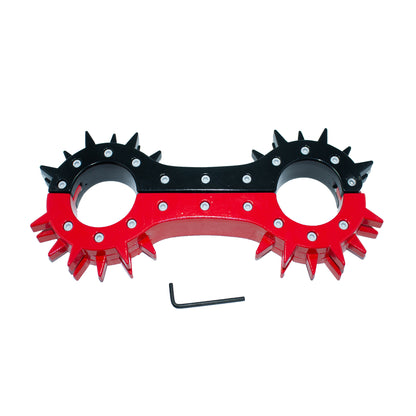 Spiked Aluminum Handcuffs – Bold Restraints for Intense BDSM Play