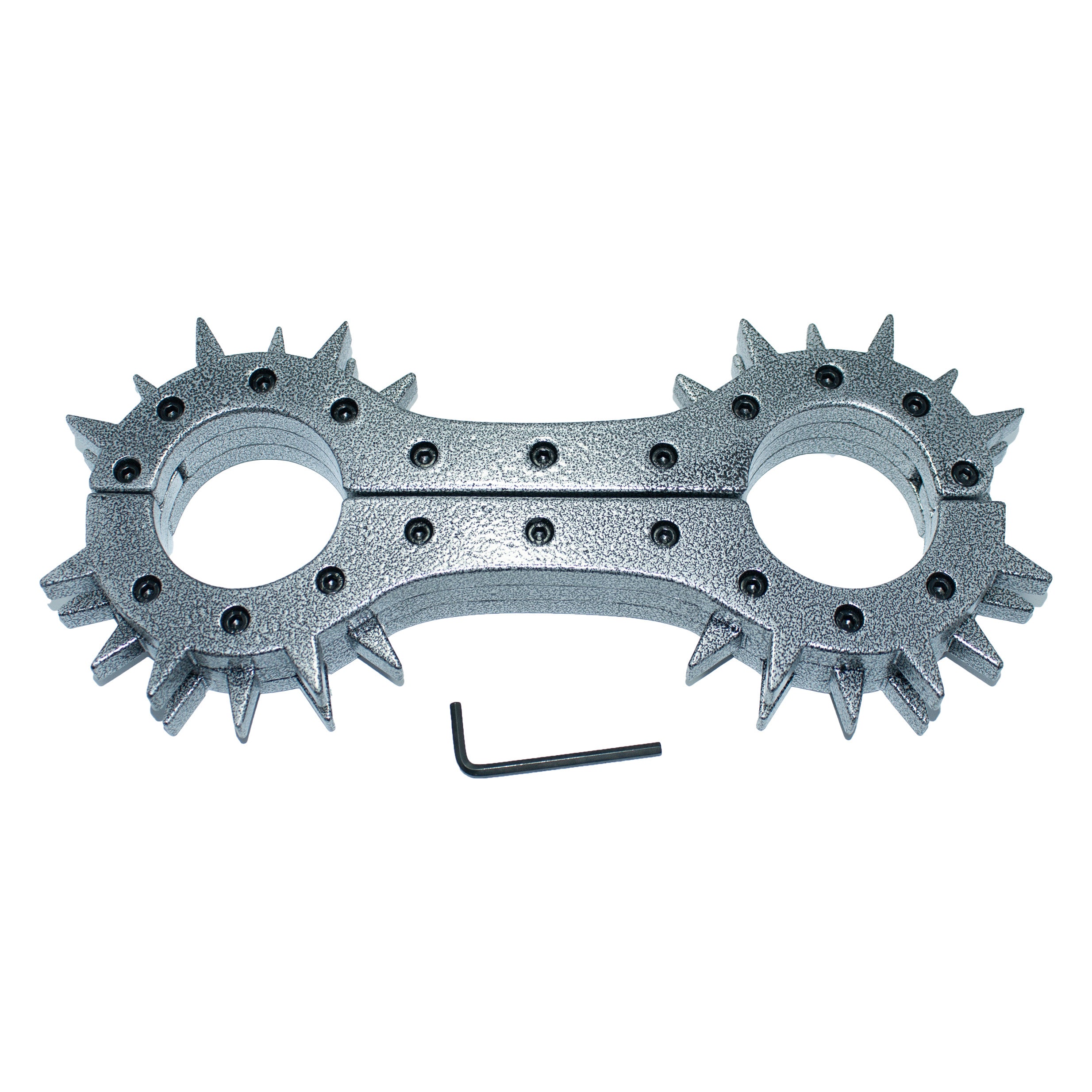 Spiked Aluminum Handcuffs – Bold Restraints for Intense BDSM Play