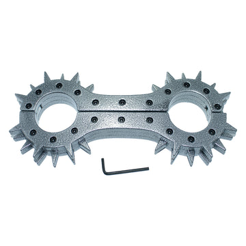 Spiked Aluminum Handcuffs – Bold Restraints for Intense BDSM Play