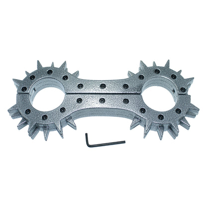 Spiked Aluminum Handcuffs – Bold Restraints for Intense BDSM Play