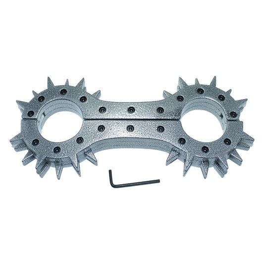 Spiked Aluminum Handcuffs – Bold Restraints for Intense BDSM Play