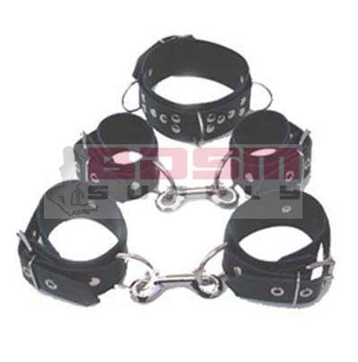 5 PIECES BONDAGE SET