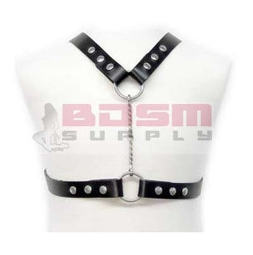 HARNESS WITH PYRAMID STUD