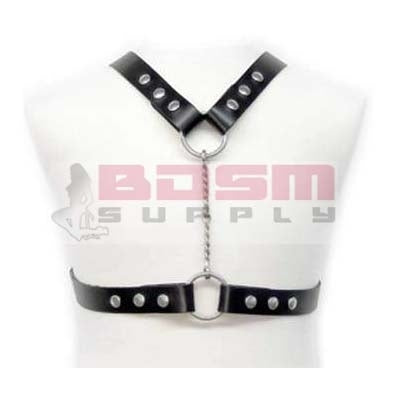 HARNESS WITH PYRAMID STUD