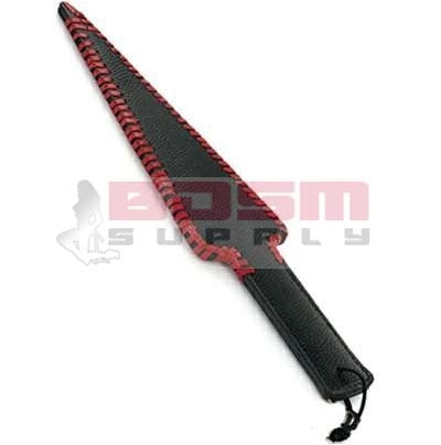 SPIKE HEAVY GRAIN LEATHER PADDLE