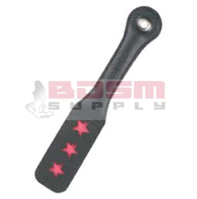 STAR IMPRESSION LEATHER PADDLE