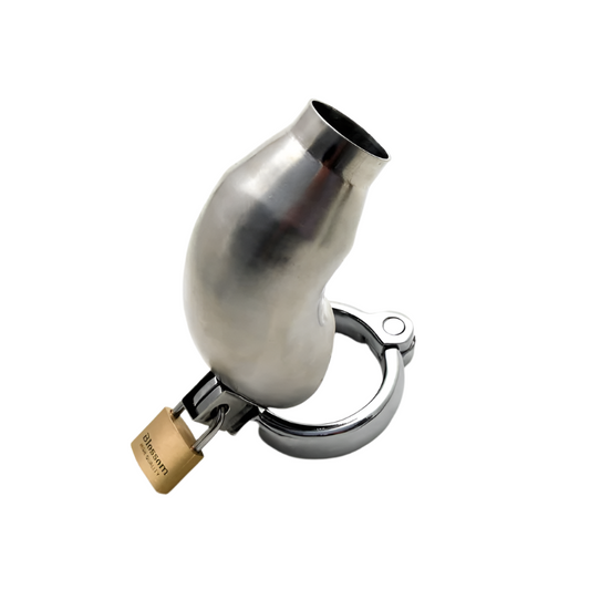 THE HOUDINI CHASTITY TUBE STAINLESS STEEL