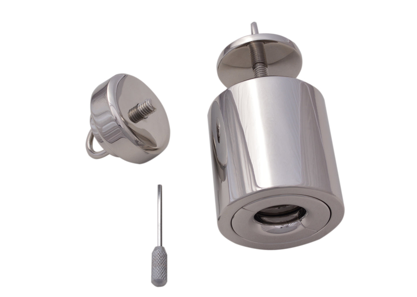 BALL FLASK & CRUSHER WITH EXTRA WEIGHT