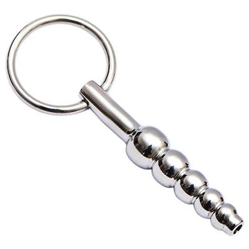 Ribbed Urethral Penis Plug