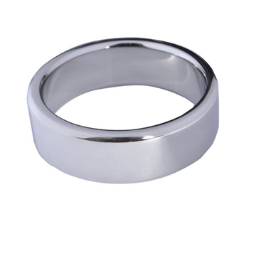 20mm Wide Flat Cock and Glan Ring – Premium Stainless Steel for Maximum Comfort and Stimulation