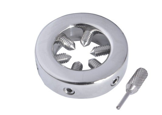 Spiked Glans Ring with Screw Set – Precision Pressure, Advanced Edge Play