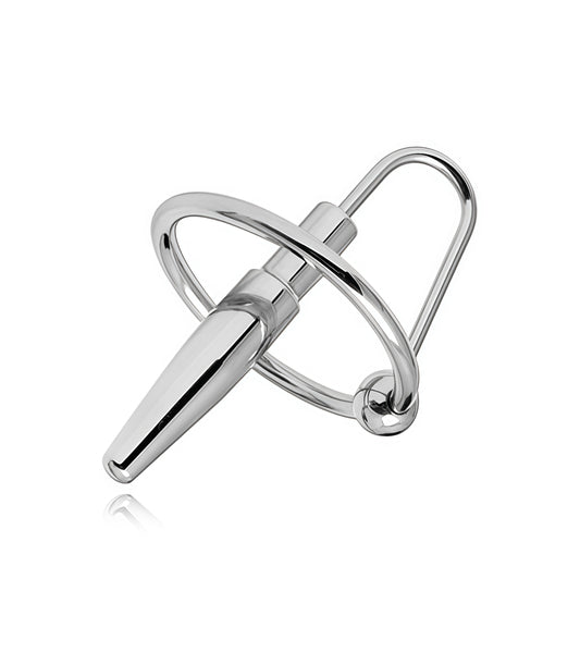 PENIS PLUG WITH GLANS RING