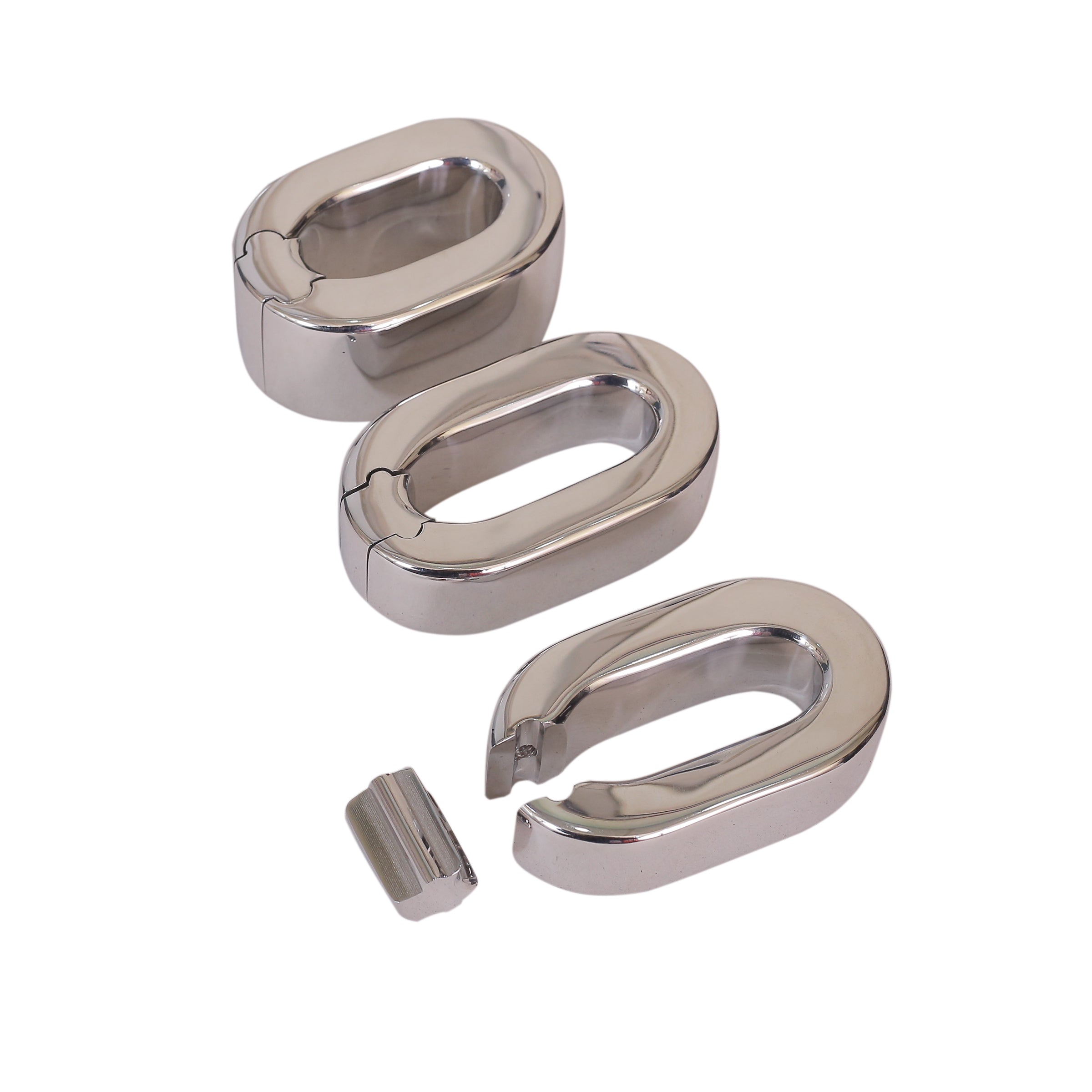 Dead Drop Ball Stretcher – Heavy Stainless Steel BDSM Weight Ring