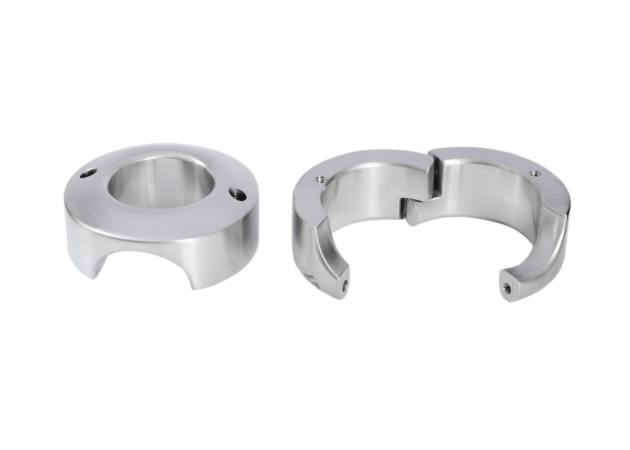 Stainless Steel Combi Cock Ring and Ball Stretcher