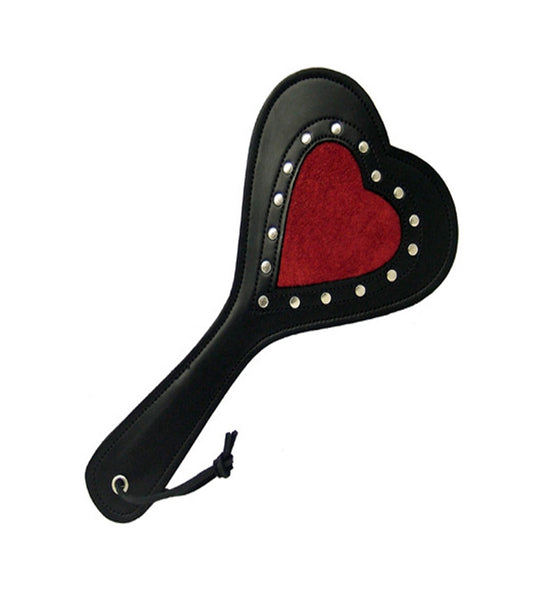 RED HEART WITH STEEL RIVETS